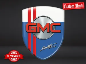 GMC Firmenlogosticker Limitiert Robust Hochwertig